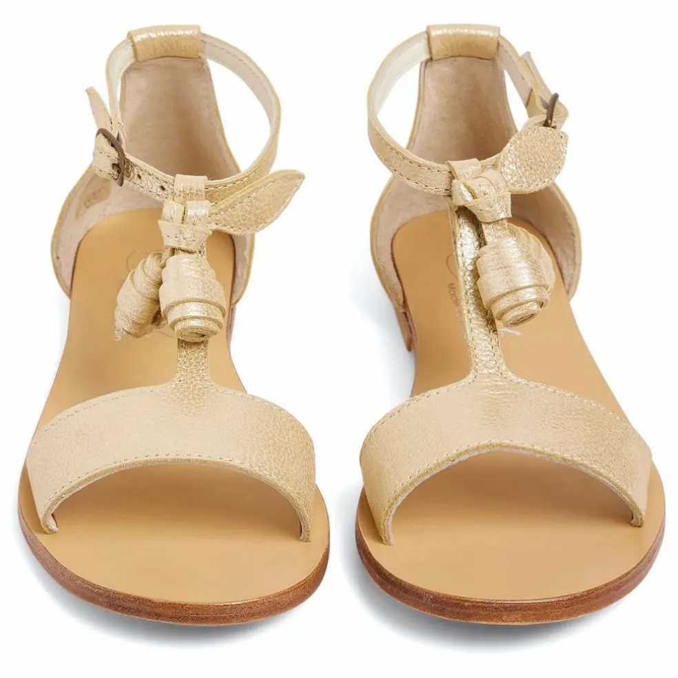 Sandales Elmas Cuir | Doré