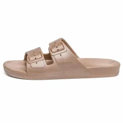 Sandales Fancy | Or rose