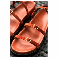 Sandales Fines Brides | Orange