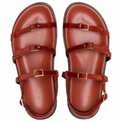 Sandales Fines Brides | Orange