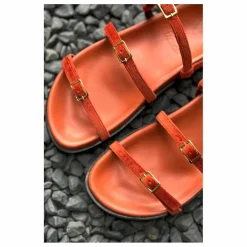 Sandales Fines Brides | Orange