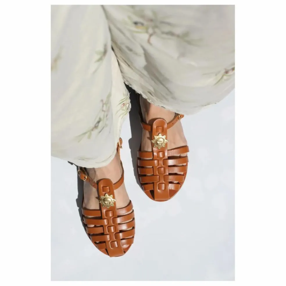 Sandales Fisherman Sun | Camel