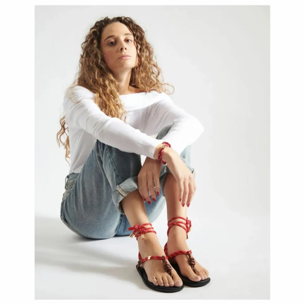 Sandales Flò Twin | Rouge