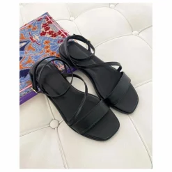 Sandales Grace Cuir | Noir