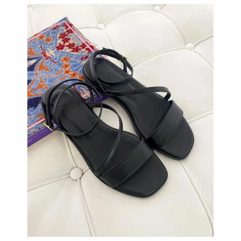 Sandales Grace Cuir | Noir