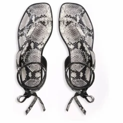 Sandales Heidi Snake | Gris