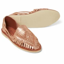 Sandales Ibarra | Or rose