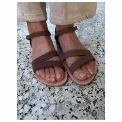 Sandales Iris | Chocolat