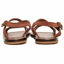 Sandales Lanières Croisées | Marron