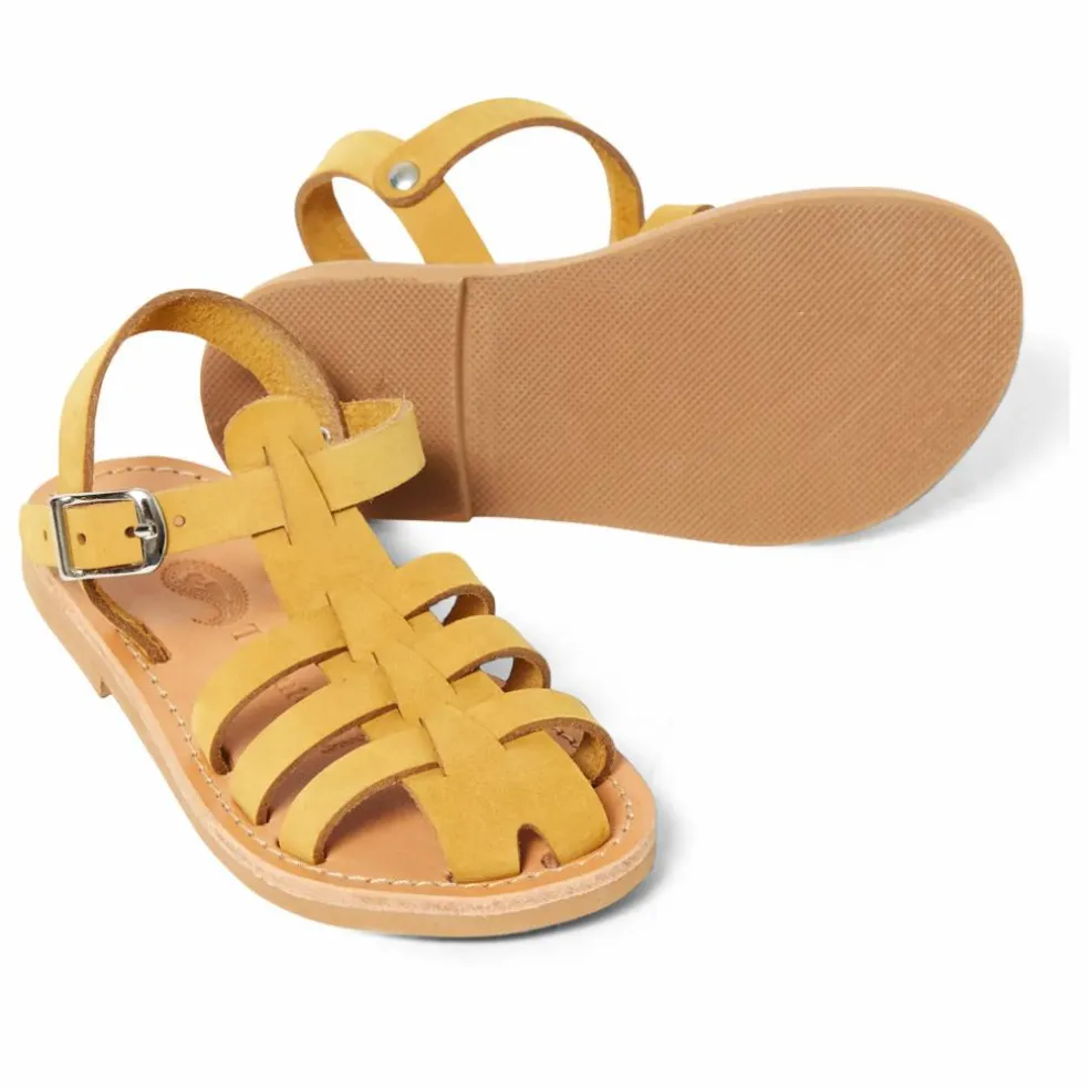 Sandales Matis | Jaune moutarde
