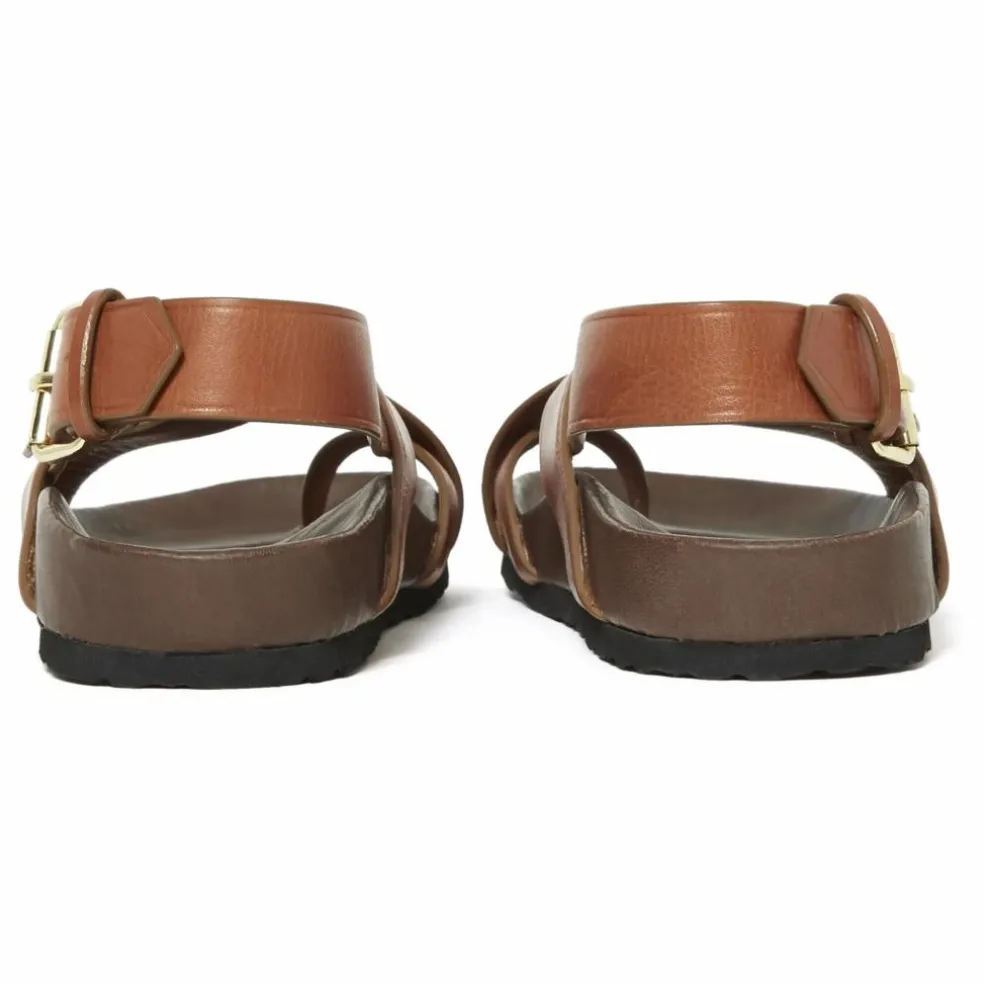 Sandales Mexico Cuir | Cognac