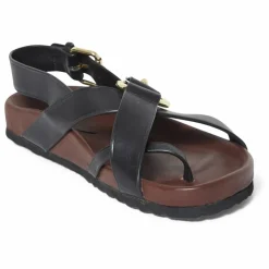 Sandales Mexico Cuir | Noir