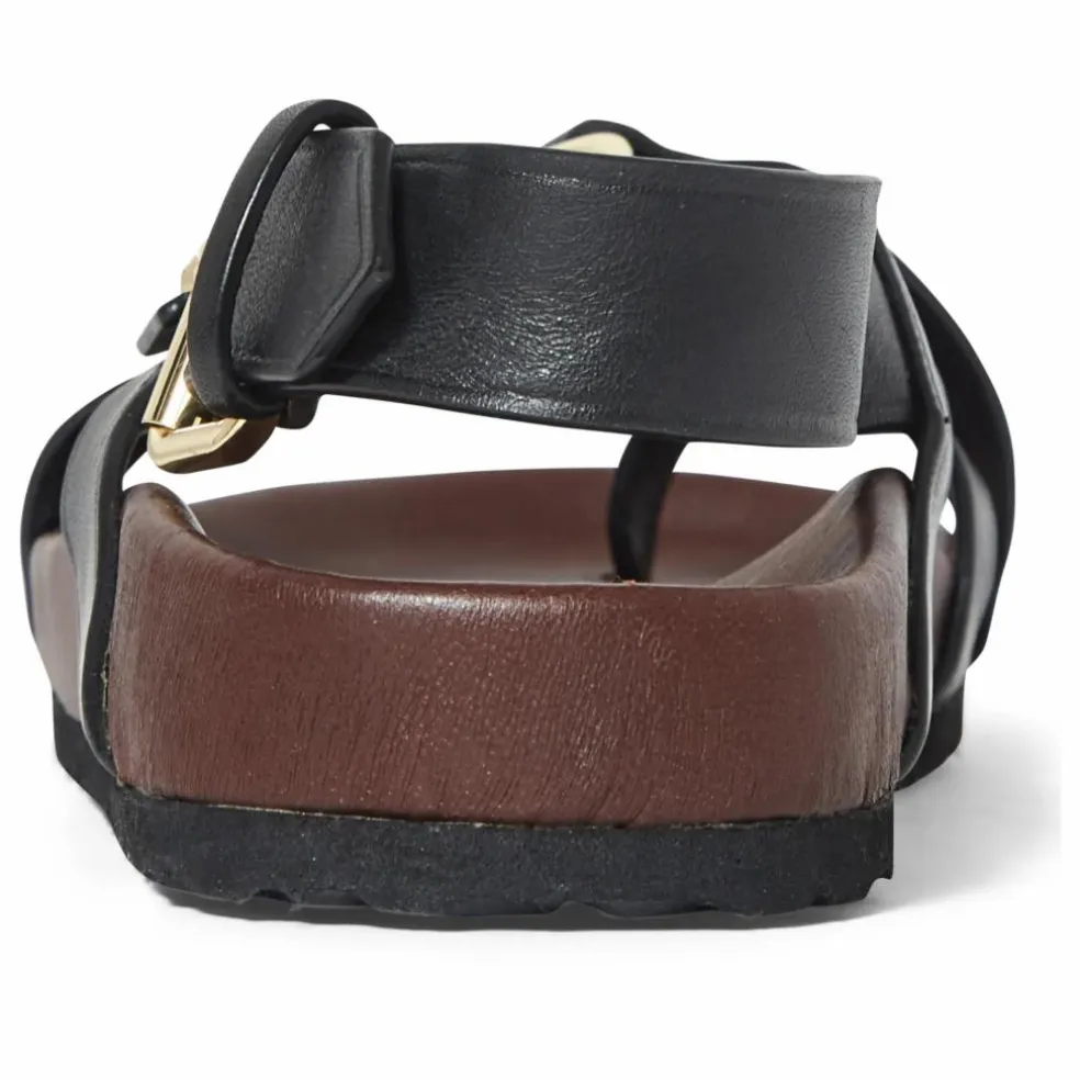 Sandales Mexico Cuir | Noir