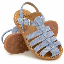 Sandales Plage-Stitch Dad | Bleu jean