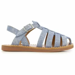 Sandales Plage-Stitch Dad | Bleu jean