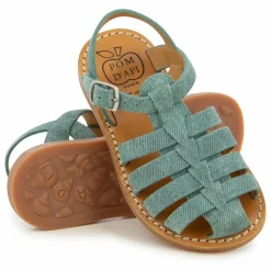 Sandales Plage-Stitch Dad | Vert Menthe