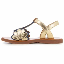 Sandales Plagette Bloom | Or