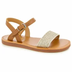 Sandales Plagette Buckle | Camel