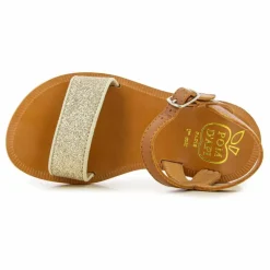 Sandales Plagette Buckle | Camel