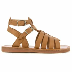 Sandales Plagette Gladiator | Camel