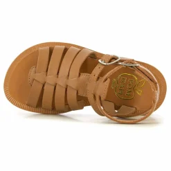 Sandales Plagette Gladiator | Camel