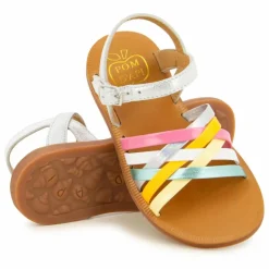 Sandales Plagette Lux | Argenté