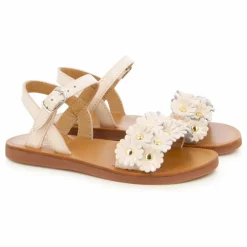 Sandales Plagette Multi Flo | Beige rosé