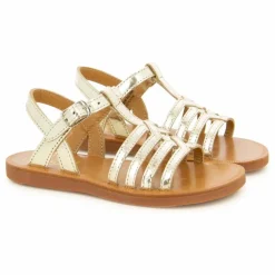 Sandales Plagette New Salomé | Or