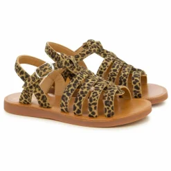 Sandales Plagette Strap | Léopard