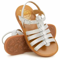 Sandales Plagette Strap | Argenté
