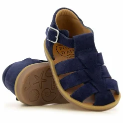 Sandales Poppy Daddy | Bleu foncé