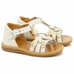 Sandales Poppy Multi Daisy | Crème