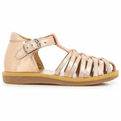 Sandales Poppy Royal | Or rosé metallisé