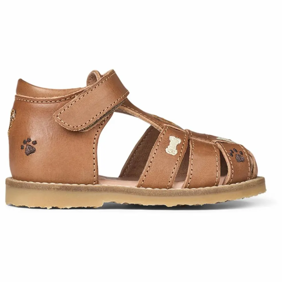 Sandales Scratchs Puppy - Collection Uniqua | Marron