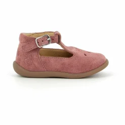 Sandales Stand Up Salomé Velours | Rose