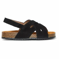 Sandales Tressées Suede - Two Con Me | Noir
