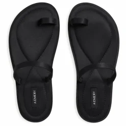 Sandales Turi | Noir brillant