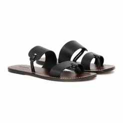 Sandales Uptown Cuir | Noir