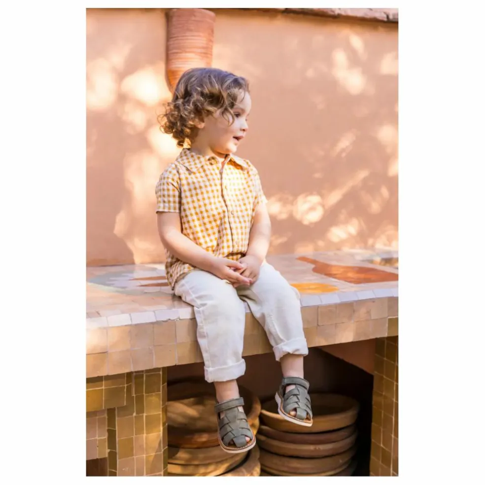 Sandales Waff Papy | Vert kaki