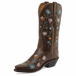 Santiags Bouquet Dark Brown | Marron