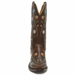 Santiags Bouquet Dark Brown | Marron