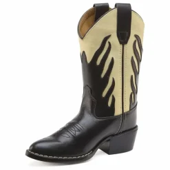 Santiags Flames Black | Noir