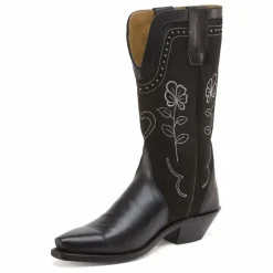 Santiags Haily Suede Studs | Noir