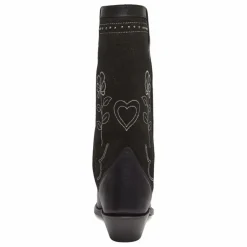 Santiags Haily Suede Studs | Noir