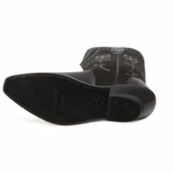 Santiags Haily Suede Studs | Noir