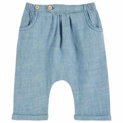 Sarouel Chambray | Bleu Clair