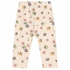 Sarouel Tubique Fleurs | Beige