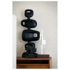 Sculpture en aluminium | Noir