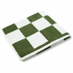 Serviette de bain Check | Matcha