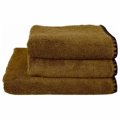 Serviette de bain en coton Issey | Gold